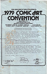 1979 Comic Art Convention
