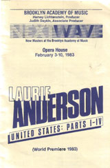 1983 - United States program book